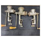 Meat Grinders Keen Kutter, Hibbard Spencer