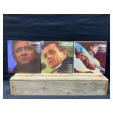 Vintage Records Johnny Cash Lot of 3