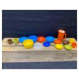 Tupperware Toy and Fisher-Price Kitchen Dishes