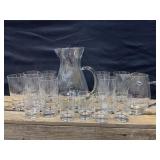 Javit Crystal Pitchers & Glasses