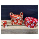 Santa Claus Christmas Tins