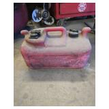 Red Portable Gasoline Fuel Tank
