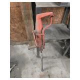 Manual Hand Pump in Red Finish