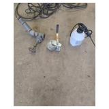 Plumbing Valve, Winch, and Chapin Sprayer