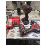 Milwaukee Cordless Drill and Impact Set
