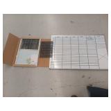Dry-Erase Weekly Scheduling Board
