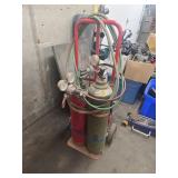 Oxy-Acetylene Torch Set on Cart