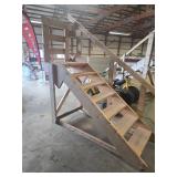 Wooden Staircase Training Structure