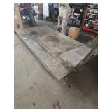 Air-Driven Motorcycle Lift Platform