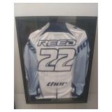Signed Thor Racing Jersey Display