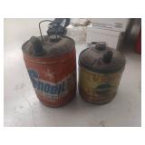 Two Vintage Oil Cans