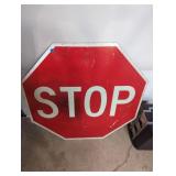 Metal Octagonal Stop Sign