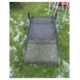 Metal Outdoor Patio Chaise Lounge