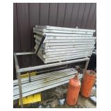 Aluminum Grates and Metal Frame