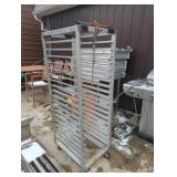 65-Inch Tall Aluminum Bakery Rack