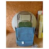 FOLDING Table with 5 Folding Chairs