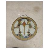16in Stained Glass Window Panel
