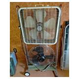 Dual Fan on Adjustable Stand