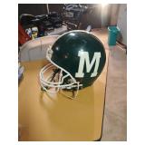 Riddell Football Helmet with ï¿½Mï¿½ Logo