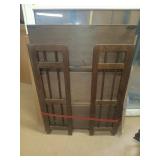 Wooden Folding Shelf Unit