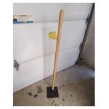 Tamper Tool with Wooden Handle