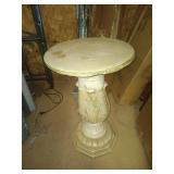 Decorative Pedestal with Round Top