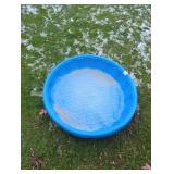 Blue Plastic Kiddie Pool