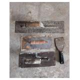 Masonry Trowels and Scraper