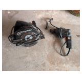 Black & Decker Circular Saw and Drill