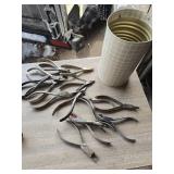 Metal Pliers and Tools