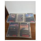 Super Nintendo Games with Manuals