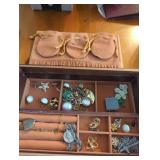 Costume Jewelry in Box