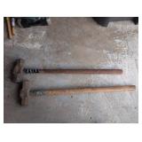 Two Heavy-Duty Sledgehammers
