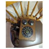 Modern Wall-Mounted Rotary Telephone