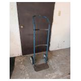 Blue Metal Hand Truck with Wheels