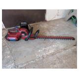 Toro Hedge Trimmer with Charger