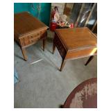 Wood Side Tables, 25x20x22in