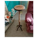 Wooden 38x9in Candle Stand