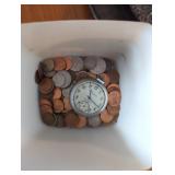 Biltmore Pocket Watch With Coins