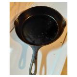 Cast Iron Skillet With Markings