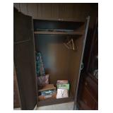 Brown metal Storage Cabinet