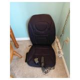 Black Massage Seat Cushion with Heat