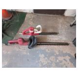 Two Little Wonder Hedge Trimmers