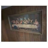 Framed Last Supper Wall Art