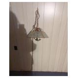 Hanging Glass Pendant Light Fixture