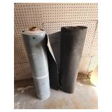Two Rolls of Roofing Materials