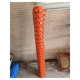 Orange Plastic Safety Barrier Roll