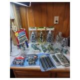 Model Train Accessories and Scenery Lot