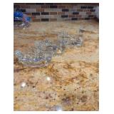 Glass Duck Figurine Set