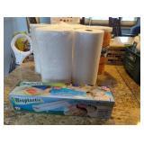 Wraptastic Dispenser and Paper Towels